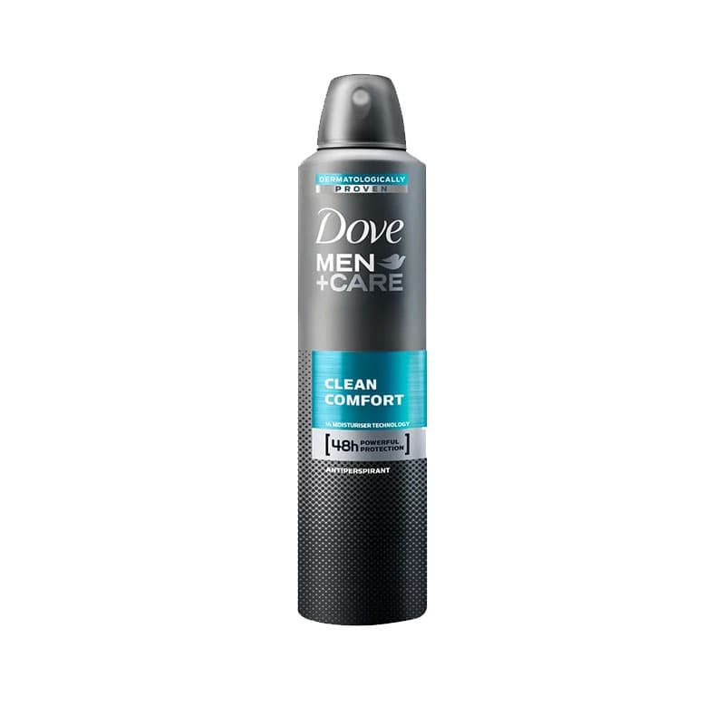 اسپری ضد تعریق مردانه 48 ساعته داو مدل clean comfort حجم 250 میل — تصویر ۴