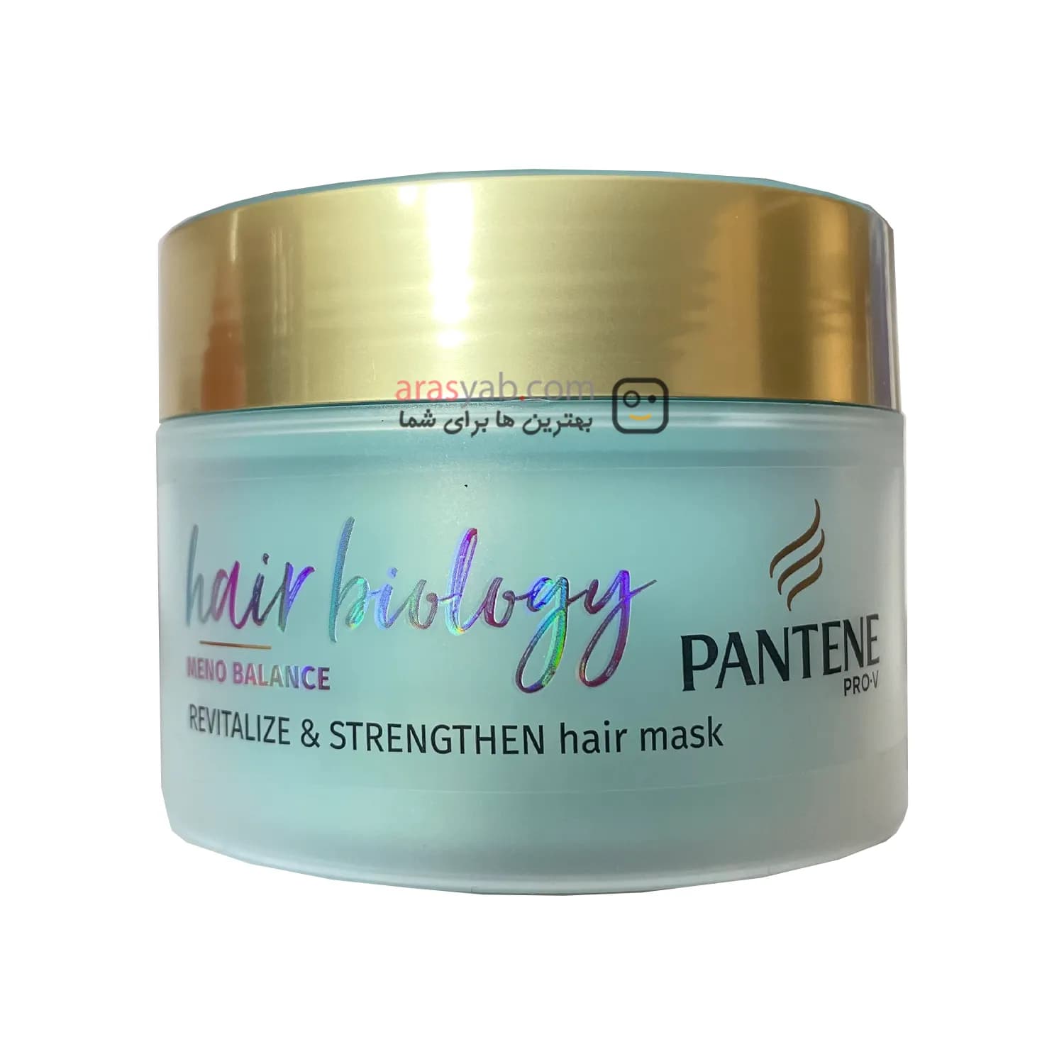 ماسک موی احیا کننده مو پنتن مدل Hair Biology اصل آلمان حجم 160 میل