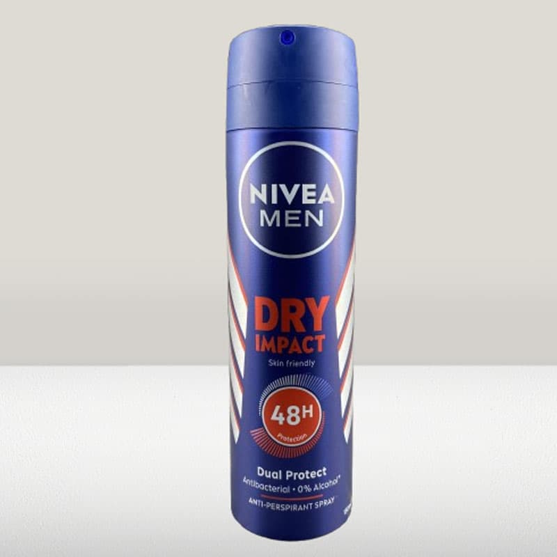 اسپری ضد تعریق مردانه نیوآ مدل DRY IMPACT حجم 150 میل