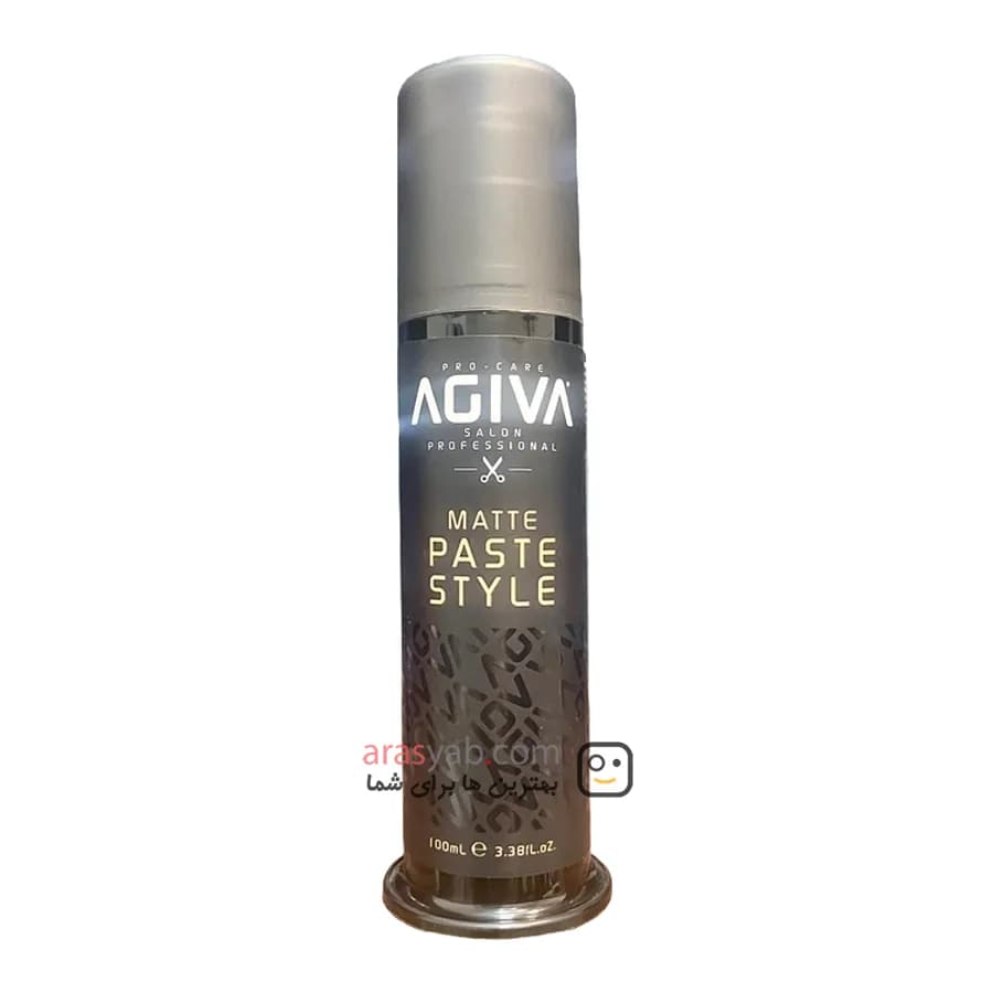 واکس موی پمپی مات آگیوا مدل MATTE PASTE STYLE حجم 100 میل — تصویر ۲