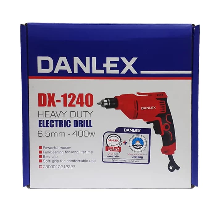 دریل برقی دنلکس 400 وات مدل DX-1240 — تصویر ۵