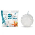 لیف دوش صابون دار بالمی Balmy با تکه های صابون کلاسیک بدون عطر — تصویر ۱۰