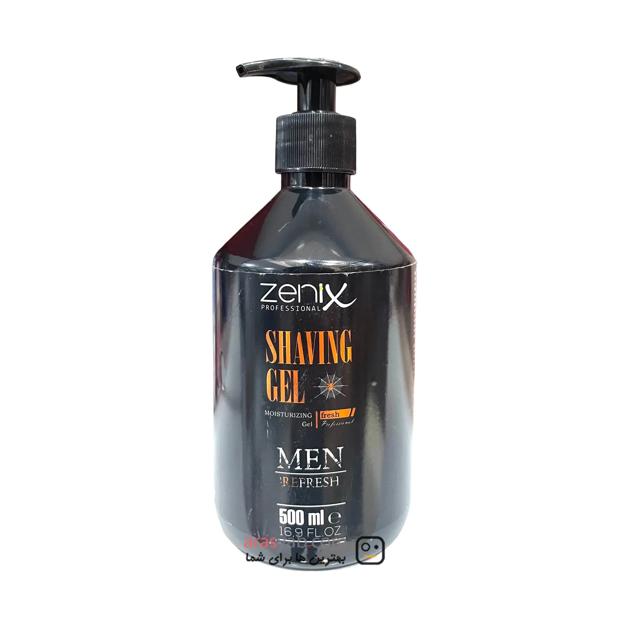 ژل اصلاح صورت مردانه زنیکس Zenix مدل moisturizing حجم 500 میل