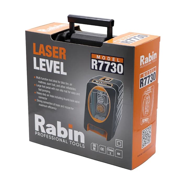 تراز لیزری دو خط رابین مدل R7730 نور سبز — تصویر ۶