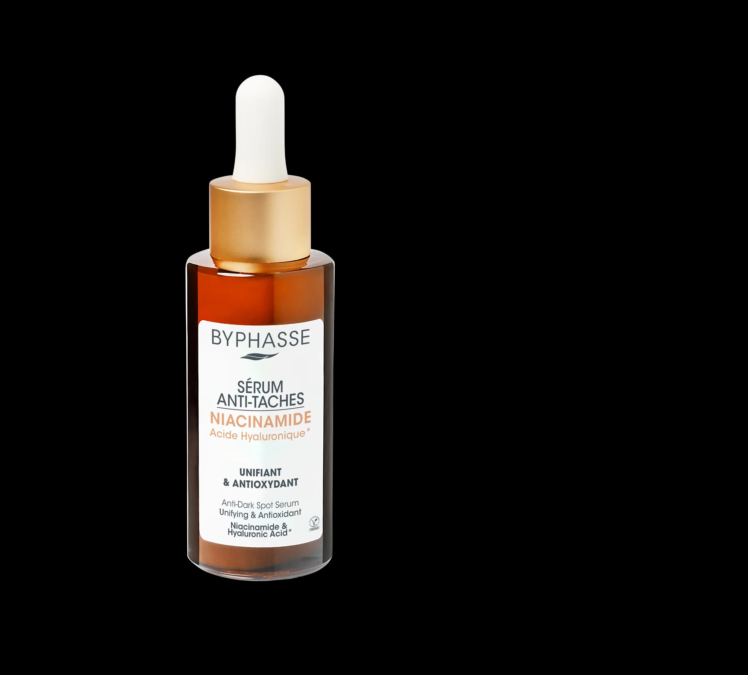 سرم ضد لک صورت بایفاس Byphasse حاوی نیاسینامید مدل ANTI-DARK SPOTS حجم 50 میل — تصویر ۷