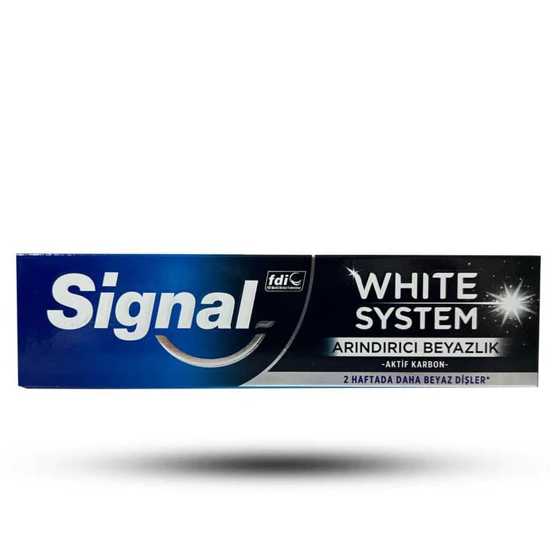 خمیردندان سیگنال مدل وایت سیستم White System حجم 75 میل