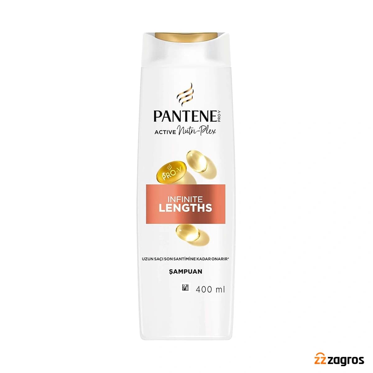 شامپو تقویت کننده مو پنتن Pantene مدل Infinite Lengths مناسب موهای بلند حجم 400 میل — تصویر ۶