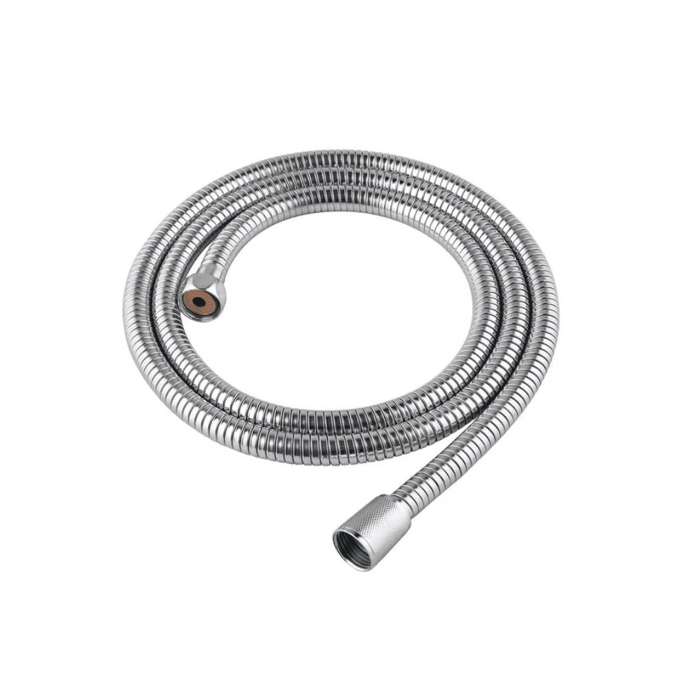 شلنگ دوش حمام کروم 110 سانتی