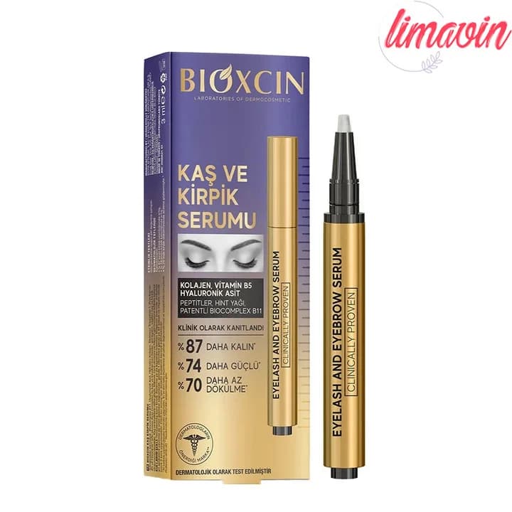 سرم تقویت کننده ابرو و مژه بیوکسین مدل هیالورونیک اسید حجم 3 میلی لیتر — تصویر ۸