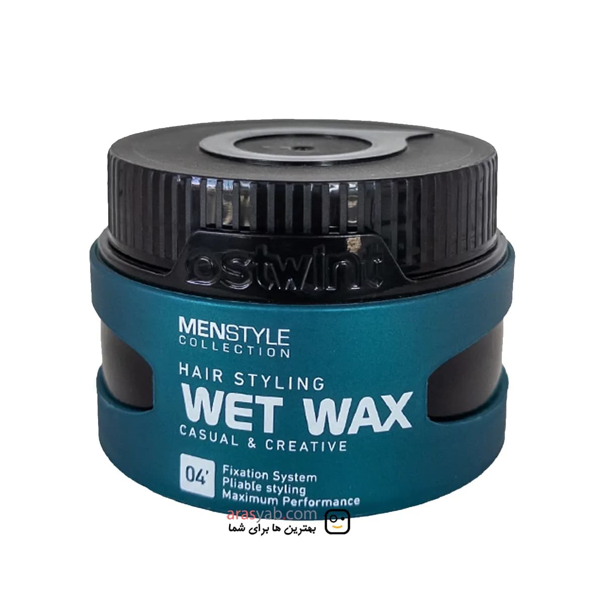 واکس مو 04 استوینت Ostwint سبز سری Wet Wax حجم 150 میل