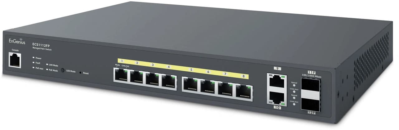 سوئیچ ECS1112FP اینجینیوس — تصویر ۲