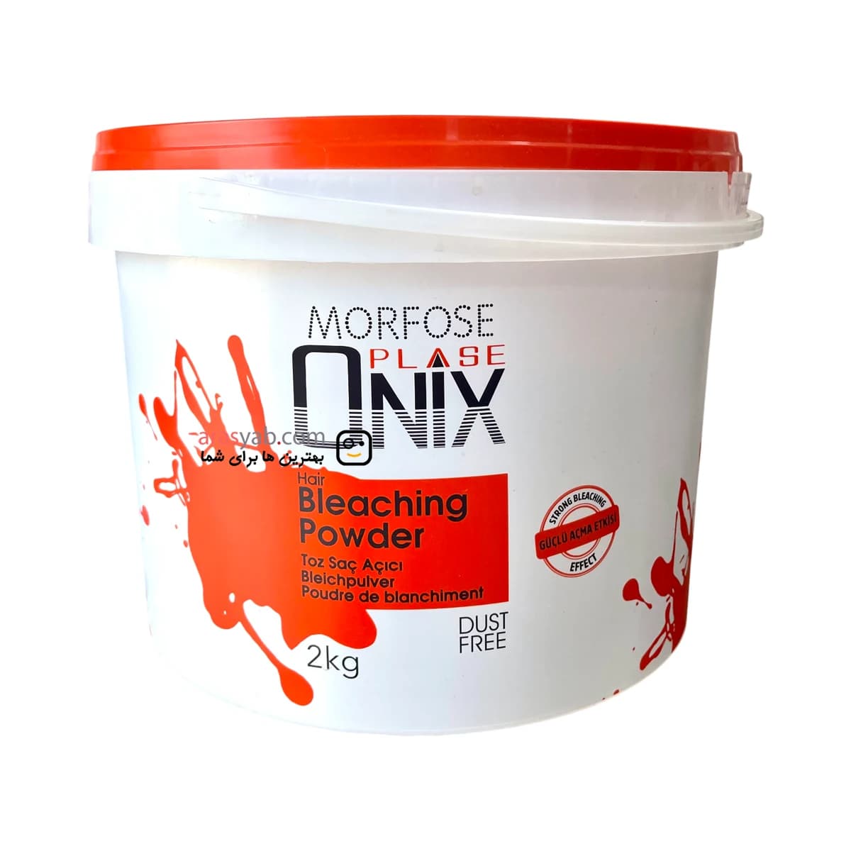 پودر دکلره اونیکس مورفوس Morfose آبی مدل Onix Plase حجم 2 کیلو