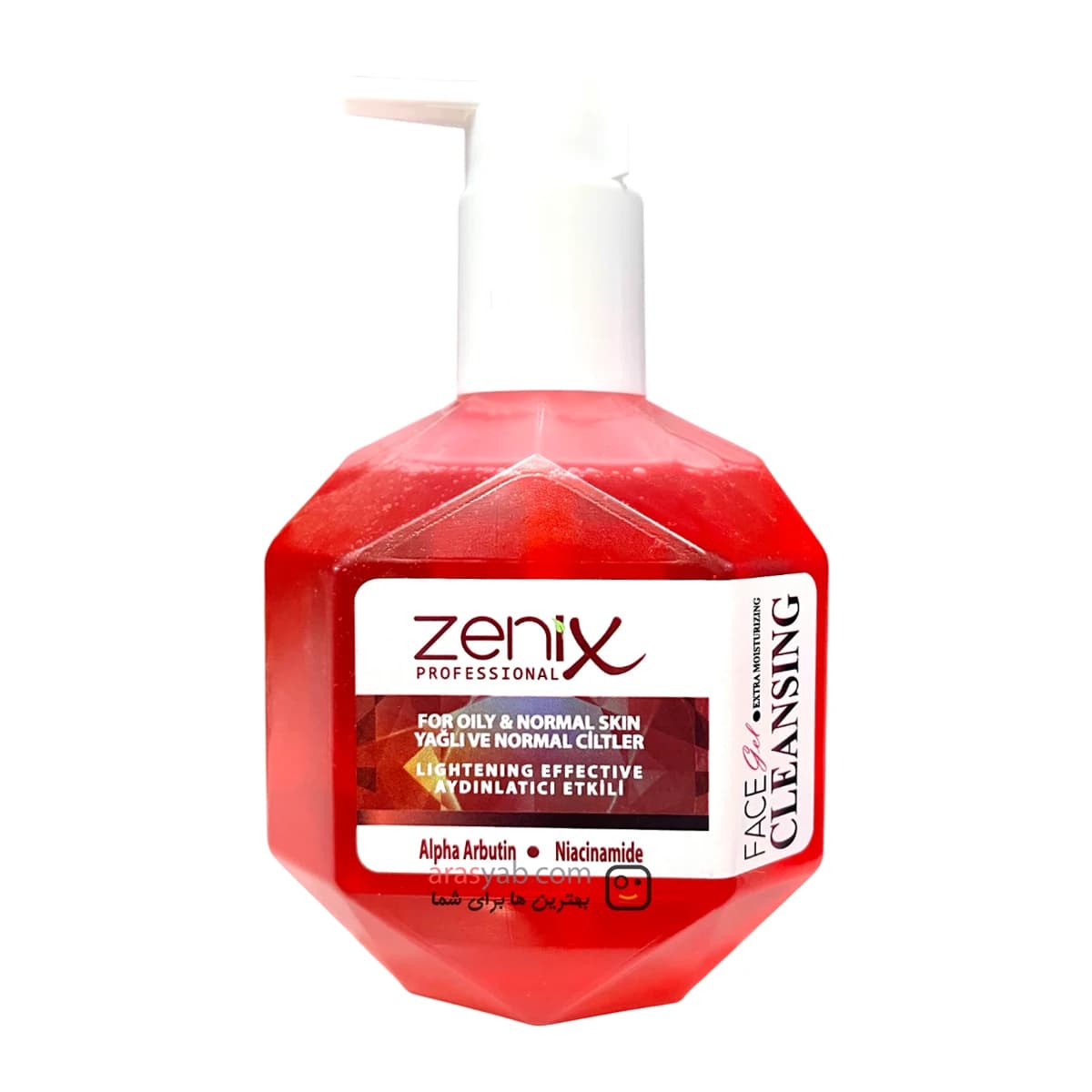 ژل شستشوی پوست چرب تا معمولی زنیکس zenix حجم 250 میل — تصویر ۲