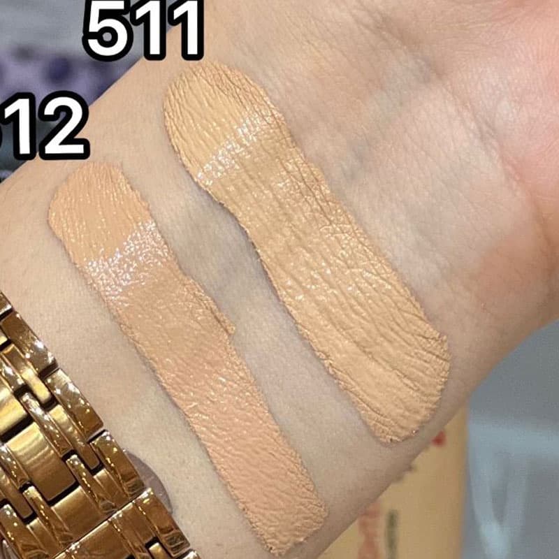 کرم پودر حرفه ای مایع 12 ساعته کویین شماره 511 queen حجم 45 میل — تصویر ۴