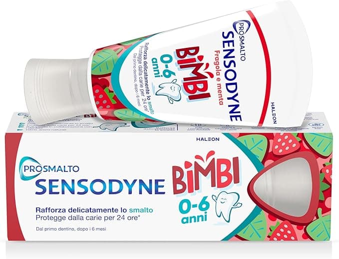 خمیر دندان کودک سنسوداین SENSODYNE برای 0 تا 6 سال با طعم توت فرنگی حجم 50 میل — تصویر ۱۰
