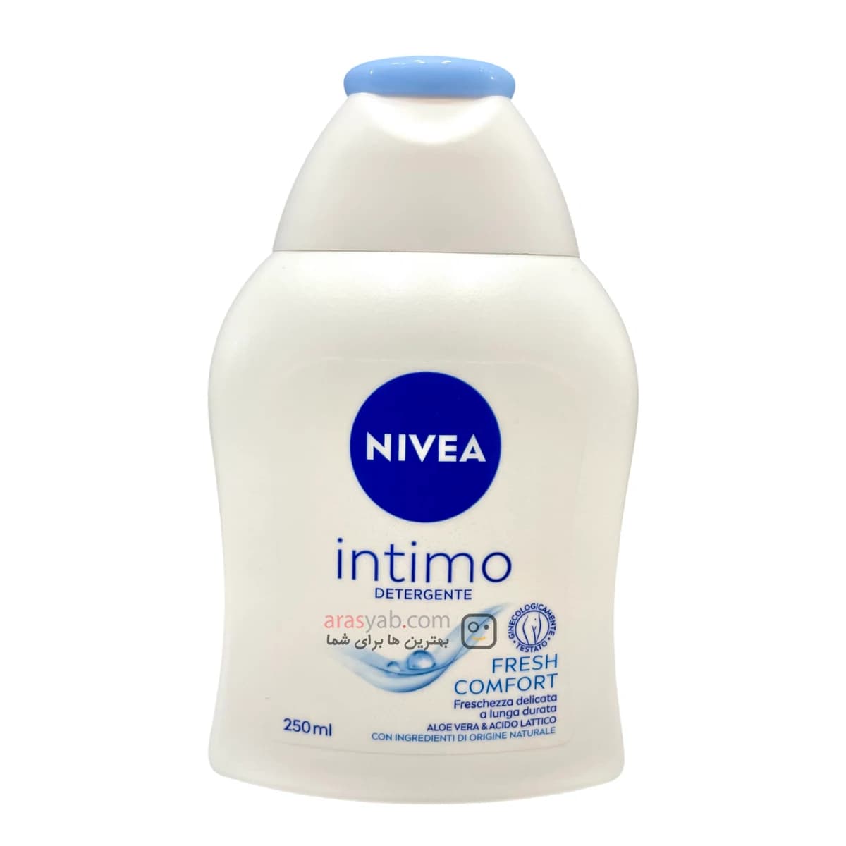 ژل شستشوی بانوان نیوا سری Intimo مدل Fresh Comfort حجم 250 میل