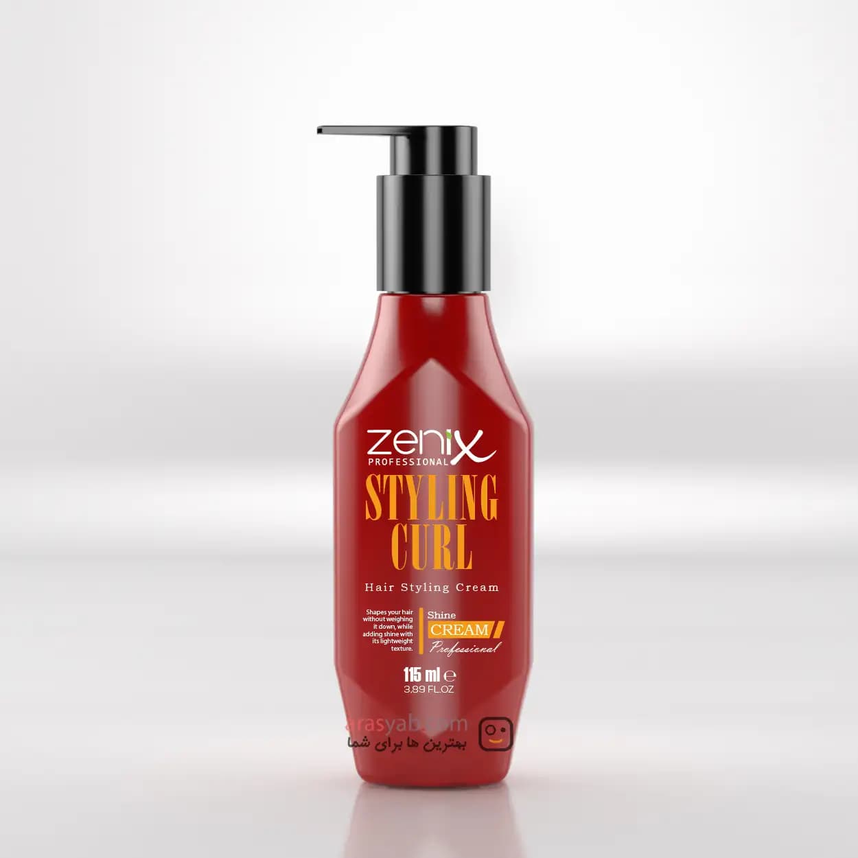 کرم فر کننده موی زنیکس zenix مدل Styling Curl حجم 115 میل — تصویر ۳