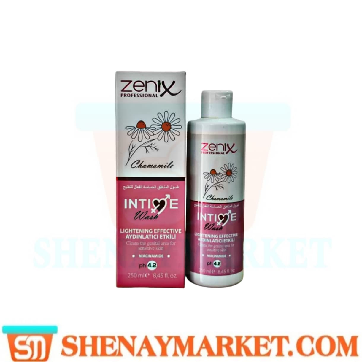 ژل بهداشتی بانوان زنیکس zenix ترکیه با عصاره بابونه برای پوست حساس حجم 250 میل — تصویر ۶