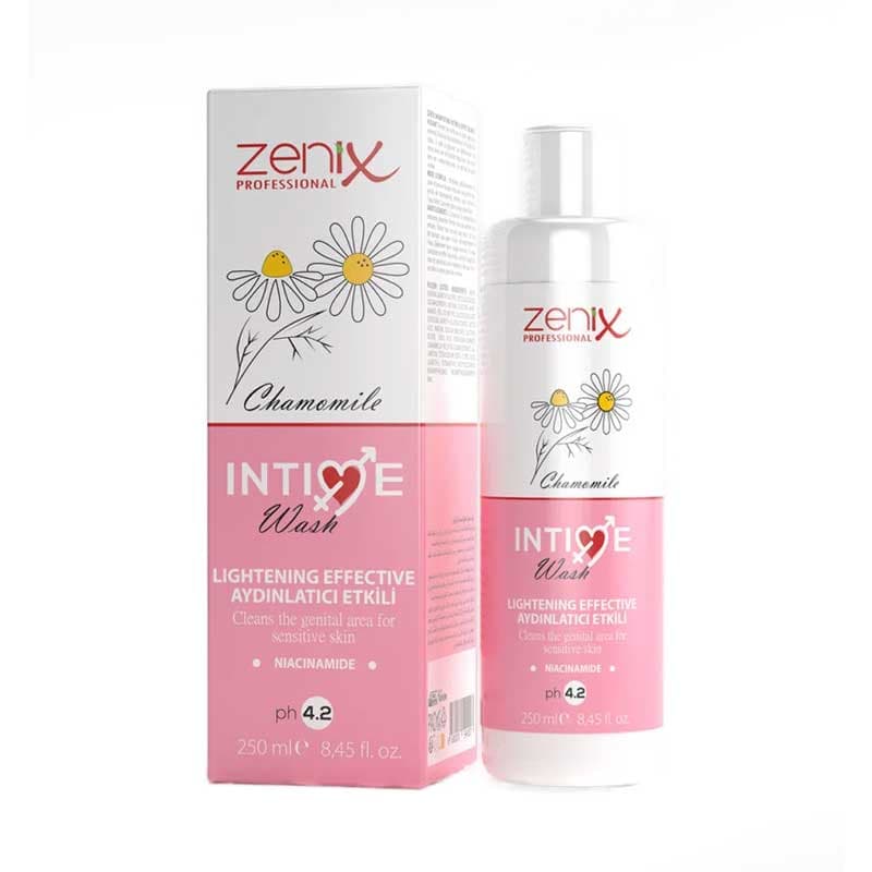 ژل بهداشتی بانوان زنیکس zenix ترکیه با عصاره بابونه برای پوست حساس حجم 250 میل — تصویر ۴