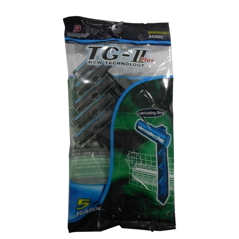 خودتراش مردانه دولبه دورکو مدل TG-II بسته 5 عددی