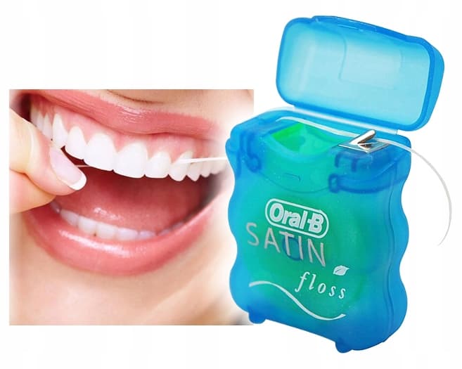 نخ دندان ساتین فلوس Satin Flos اورال بی Oral-B — تصویر ۳