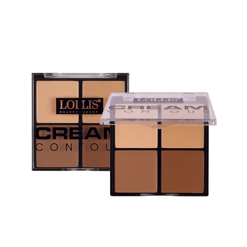 پالت کانتور لولیز مدل Cream Contour (لولیس) حجم 15گرم — تصویر ۴