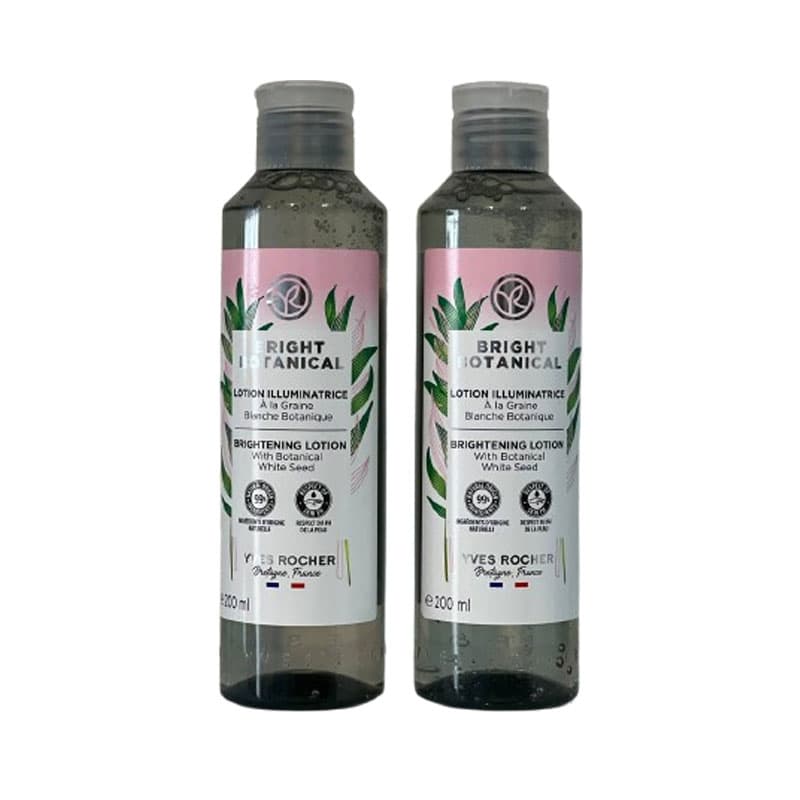 تونر روشن کننده و ضد لک ایوروشه BRIGHT BOTANICAL حجم 200 میل