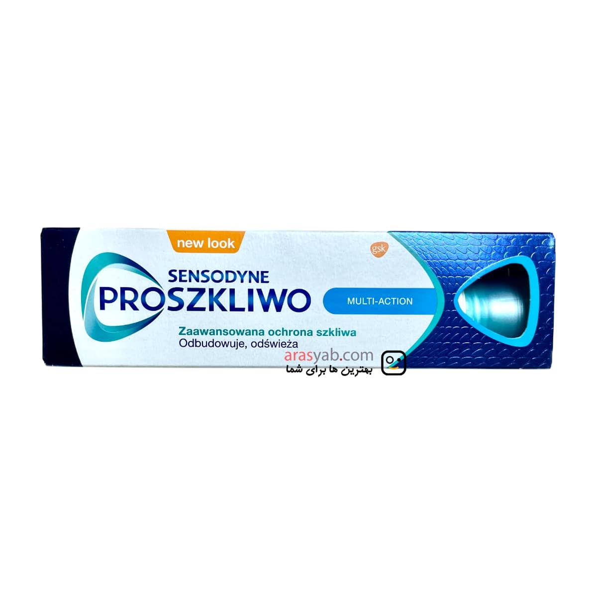 خمیر دندان تقویت کننده دندان سنسوداین ProGlaze مدل مولتی اکشن Multi-Action حجم 75 میل