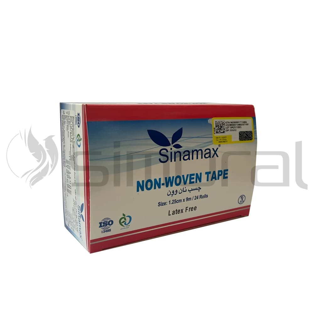 چسب ضد حساسیت کاغذی 1.25cm*9m سینامکس SinaMax