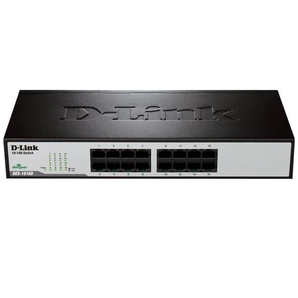 سوییچ 16 پورت غیرمدیریتی دی لینک مدل DES-1016D — تصویر ۱۲