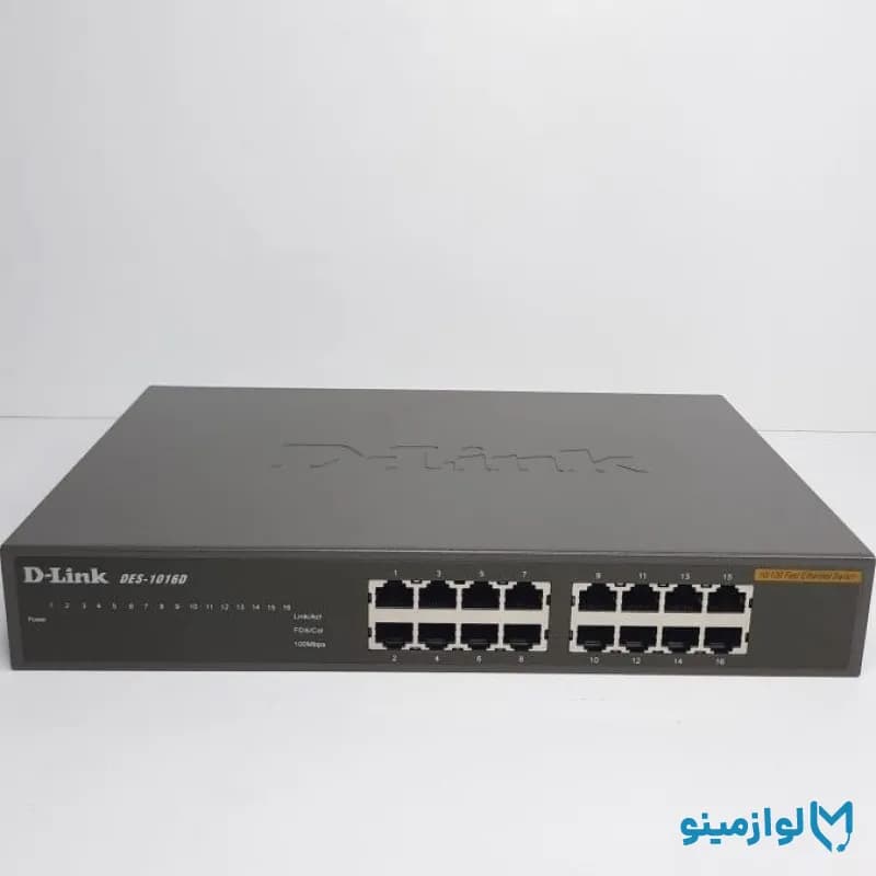 سوییچ 16 پورت غیرمدیریتی دی لینک مدل DES-1016D — تصویر ۱۰