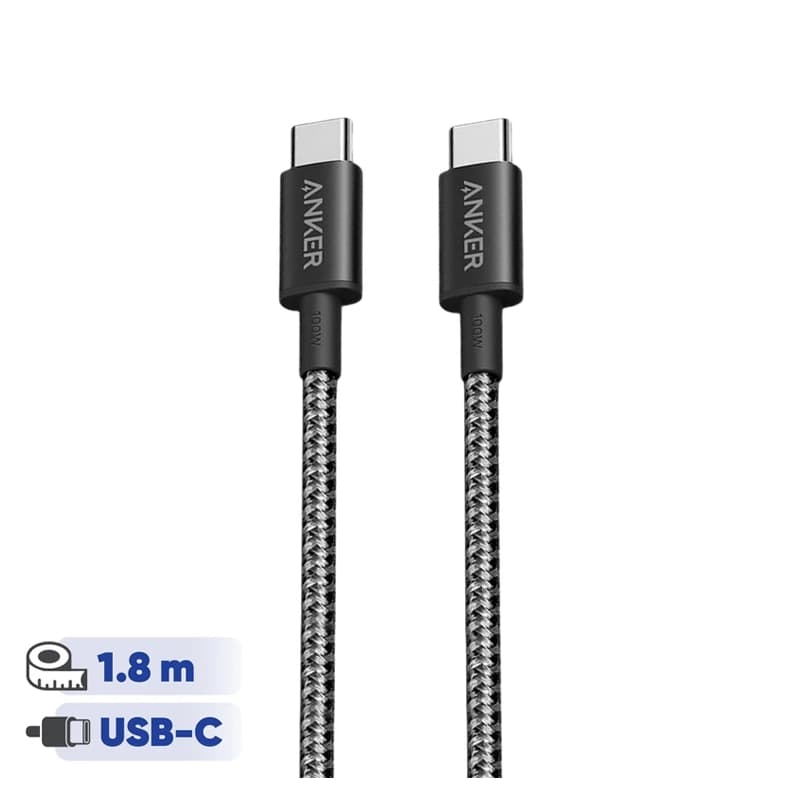 کابل USB-C انکر مدل A8753H11 طول ۱.۸ متر — تصویر ۳