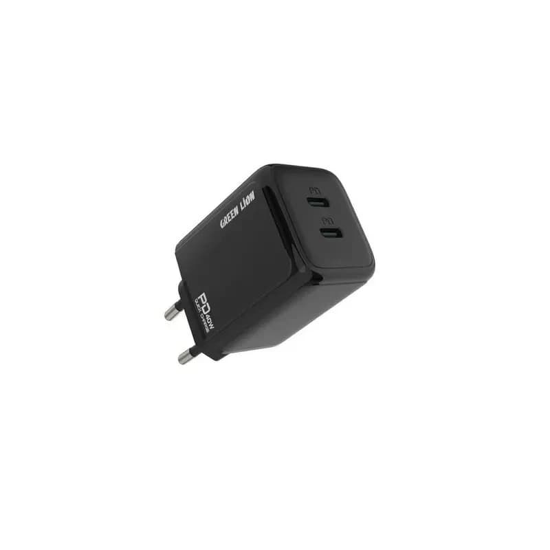 شارژر دیواری گرین لاین ۴۰ وات مدل dual PD