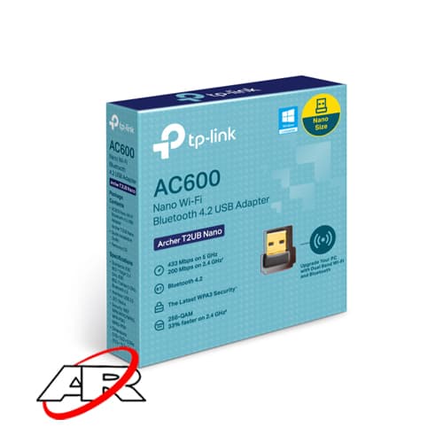 کارت شبکه USB بی سیم تی پی لینک مدل Archer T2UB Nano AC600