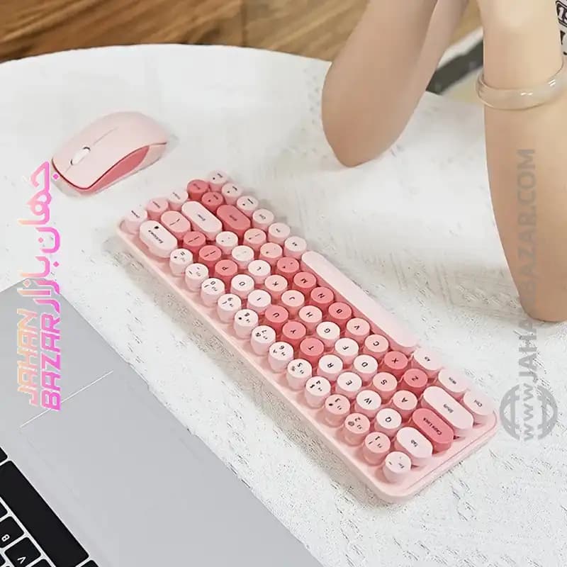کیبورد و ماوس بی سیم مافی مدل I bean،سوییچ ممبران،Tenkeyless — تصویر ۱۲