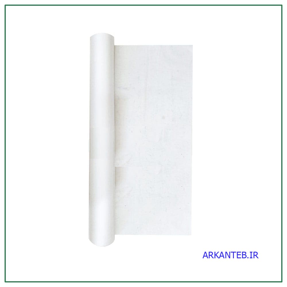 رول ملحفه عرض 60 گرماژ 15 رنگ سفید 18 متری (ارسال از تهران)