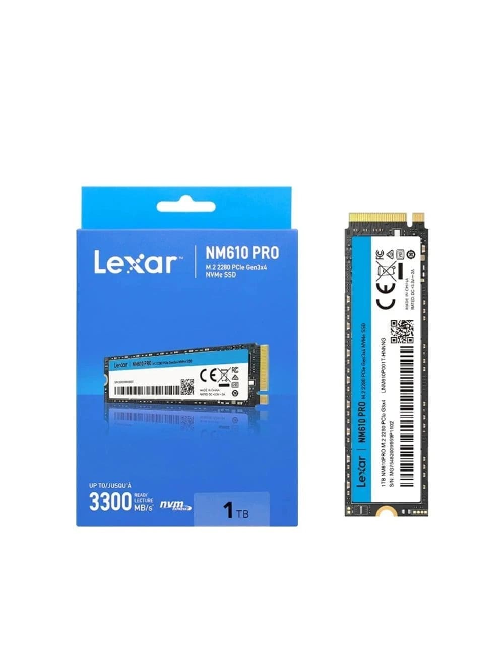 حافظه اس اس دی اینترنال لکسار NM610 Pro M.2 2280 NVMe ظرفیت 1 ترابایت — تصویر ۷