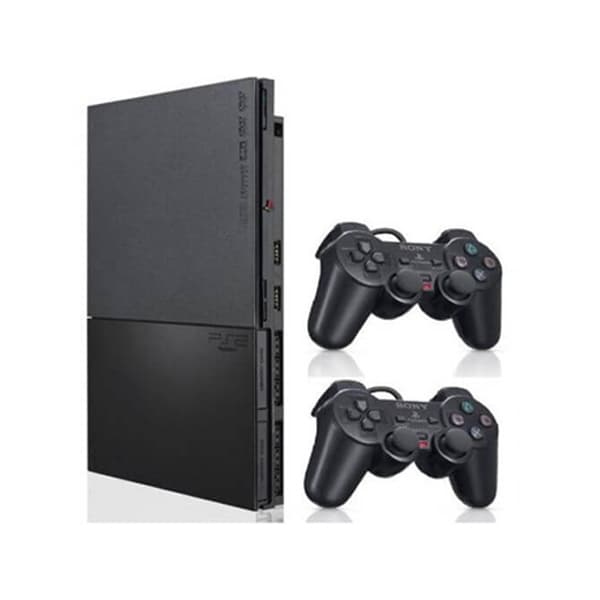 کنسول بازی ps2 کپی خور – دو دسته (استوک)