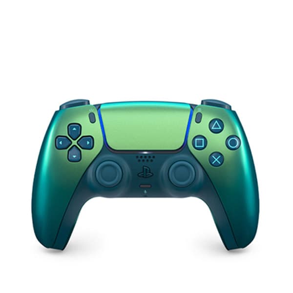 دسته بازی Chrome blue green ps5