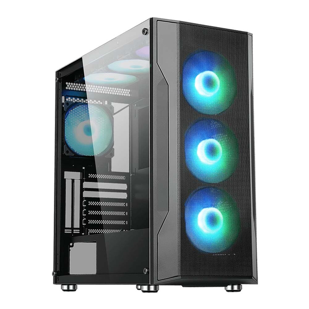 کیس کامپیوتر اوست مدل AWEST GT-AV12-BG — تصویر ۲