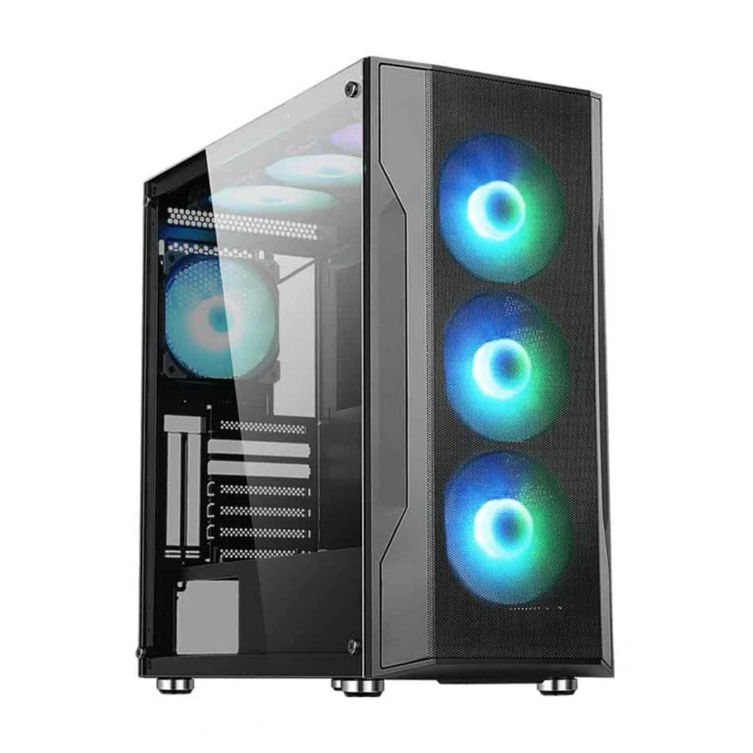 کیس کامپیوتر اوست مدل AWEST GT-AV12-BG — تصویر ۸