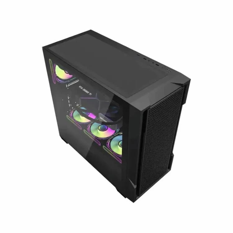 کیس کامپیوتر گیمینگ دارک فلش مدل DS900 Mesh B — تصویر ۳