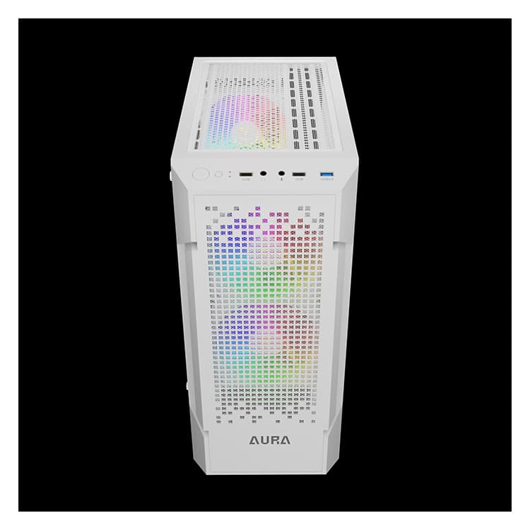 کیس گیمینگ GAMEDIAS AURA GC7 WH — تصویر ۷