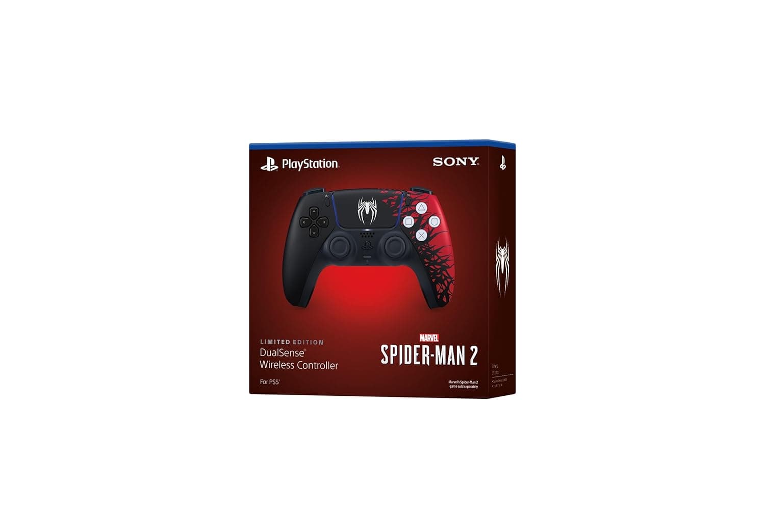 دسته بازی ps5 مدل dualsense spider man — تصویر ۶