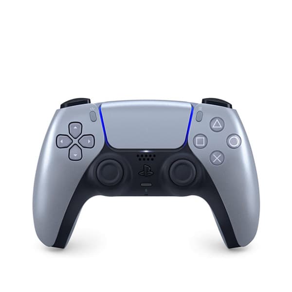 دسته بازی ps5 مدل dualsense metallic silver