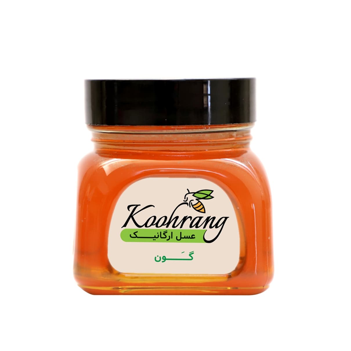 عسل گون گز 450 گرمی ارگانیک رویال کندو کوهرنگ – 12 عددی — تصویر ۳