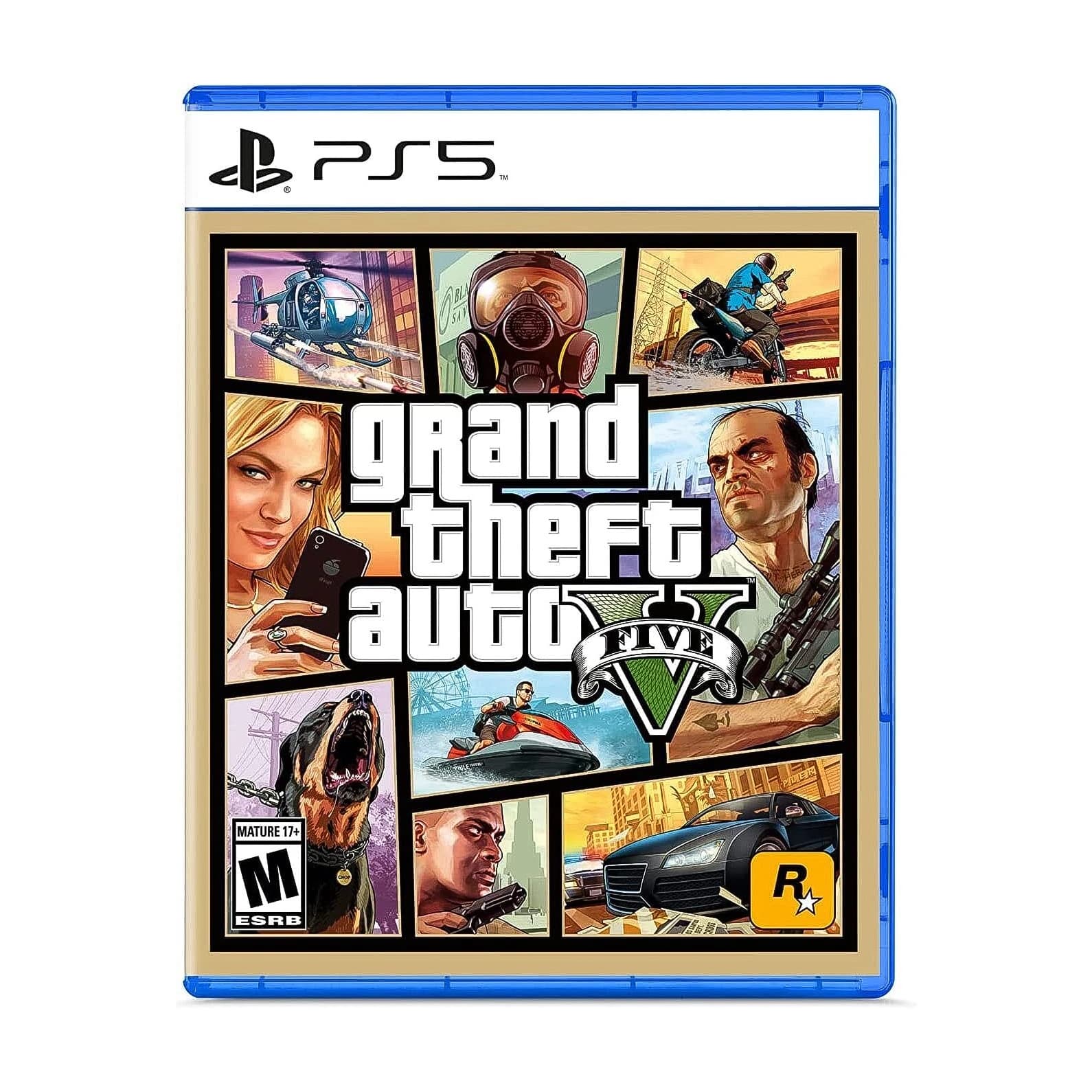 بازی دیسکی gta v برای ps5 — تصویر ۱۱