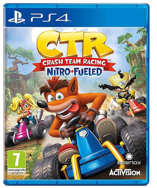 بازی دیسکی crash team racing برای ps4