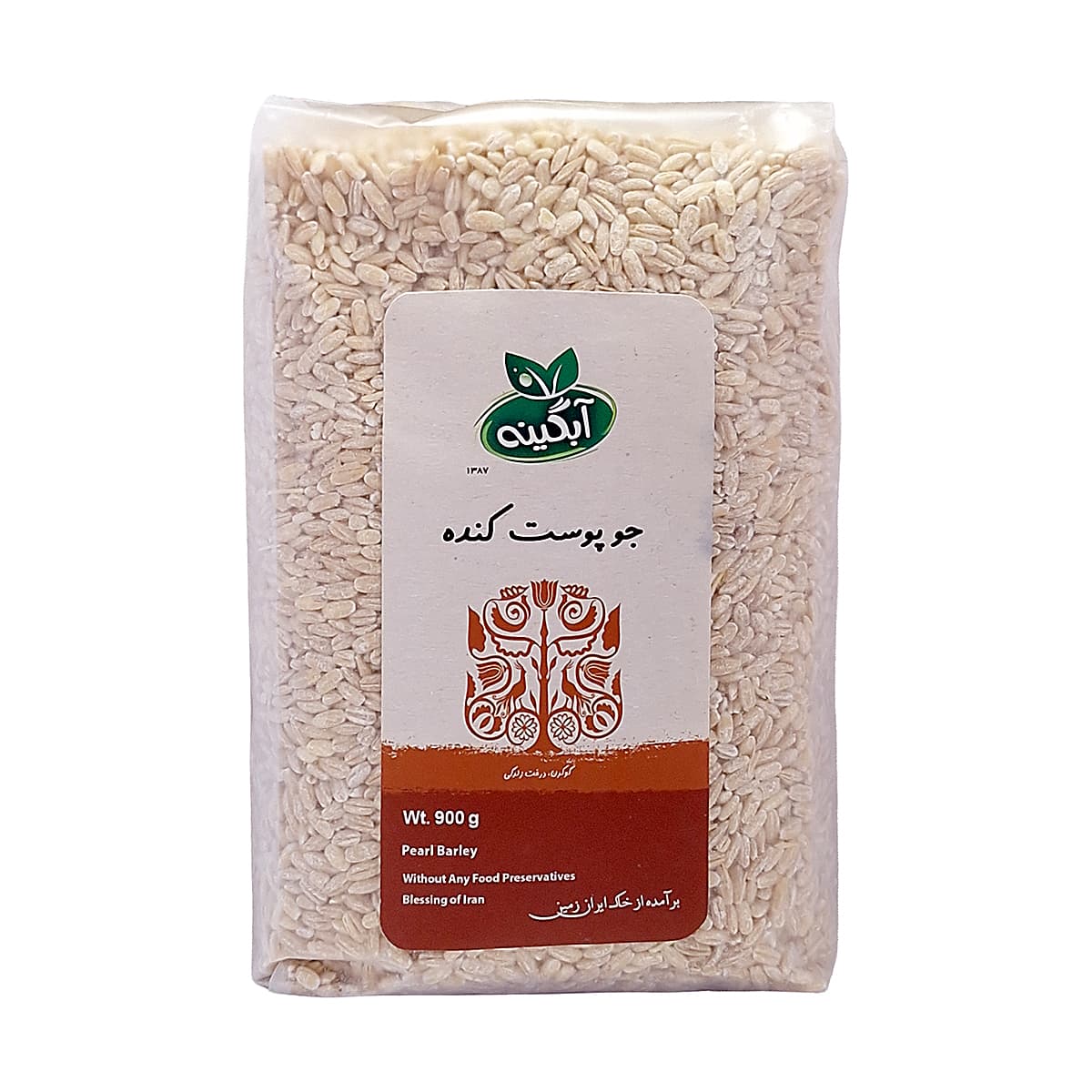 جو پوست کنده آبگینه – 900 گرم