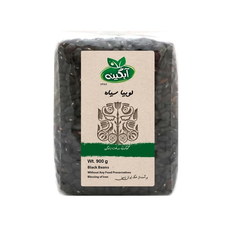 لوبیا سیاه آبگینه – 900 گرم